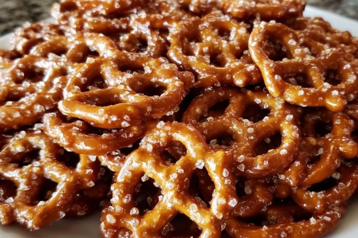 Church Lady Butter Toffee Pretzels