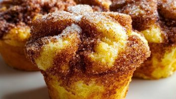 Cinnamon Sugar French Toast Muffins