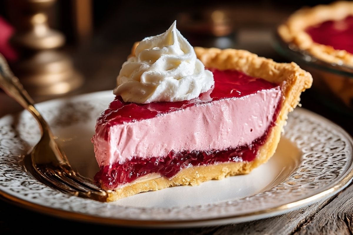 Cranberry Custard Pie