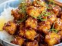 Crispy Honey Garlic Tofu