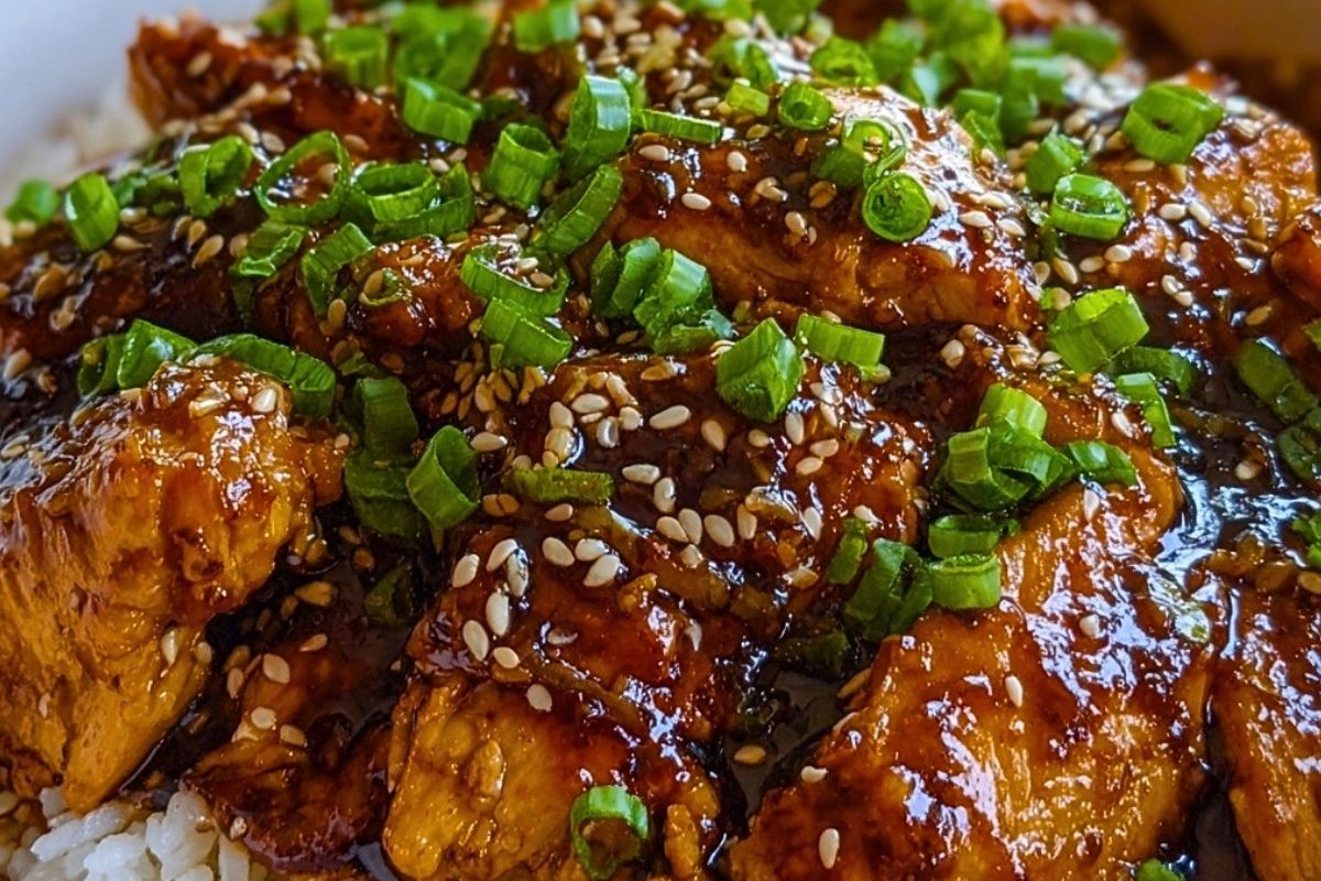 Crockpot Honey Garlic Chicken