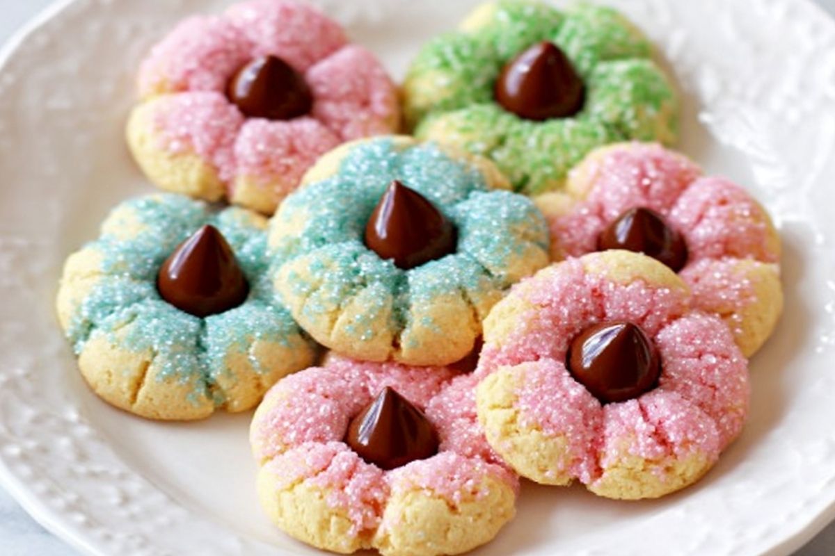 Easter Blossom Cookies