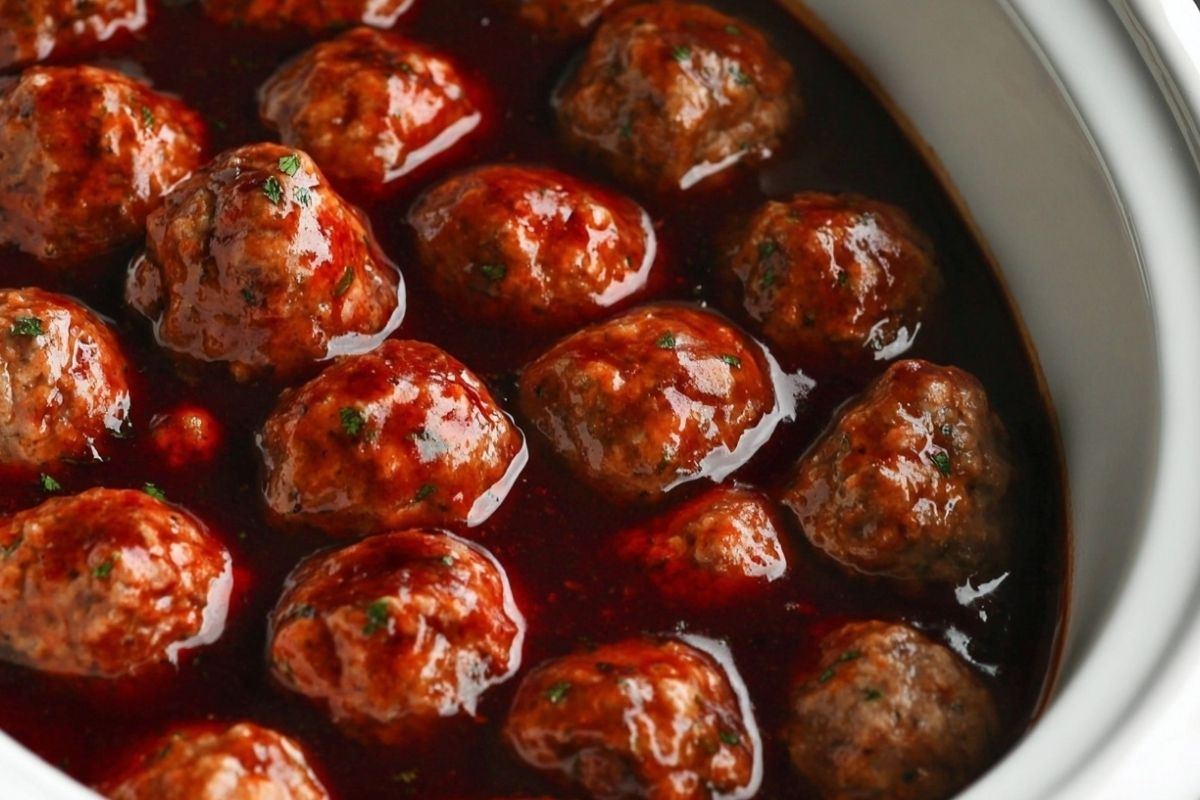 Easy Crockpot Meatballs