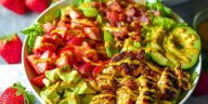 Easy Honey Mustard Chicken Salad