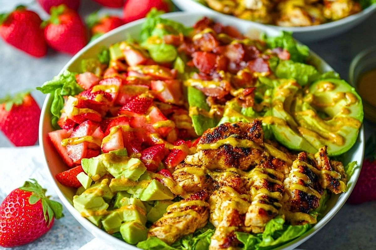 Easy Honey Mustard Chicken Salad