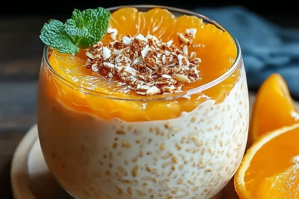 Easy Orange Creamsicle Overnight Oats