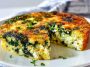 Easy Spinach & Cottage Cheese Breakfast Casserole