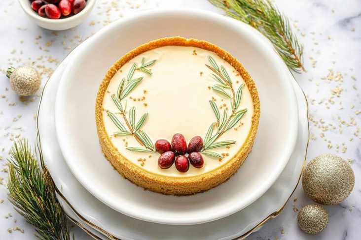 Eggnog Cheesecake