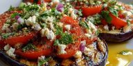 Greek Style Roasted Eggplant