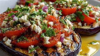 Greek Style Roasted Eggplant