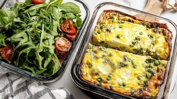 Healthy Cottage Cheese Egg Bake