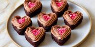 Heart-Shaped Chocolate Cupcakes