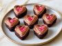 Heart-Shaped Chocolate Cupcakes