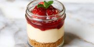 High-Protein Cheesecake Jars