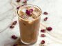 Iced Cardamom Rose Latte