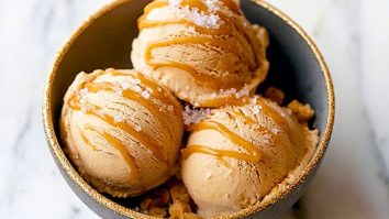 Ninja Creami Salted Caramel Protein Ice Cream