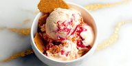 Ninja Creami Strawberry Cheesecake Protein Ice Cream