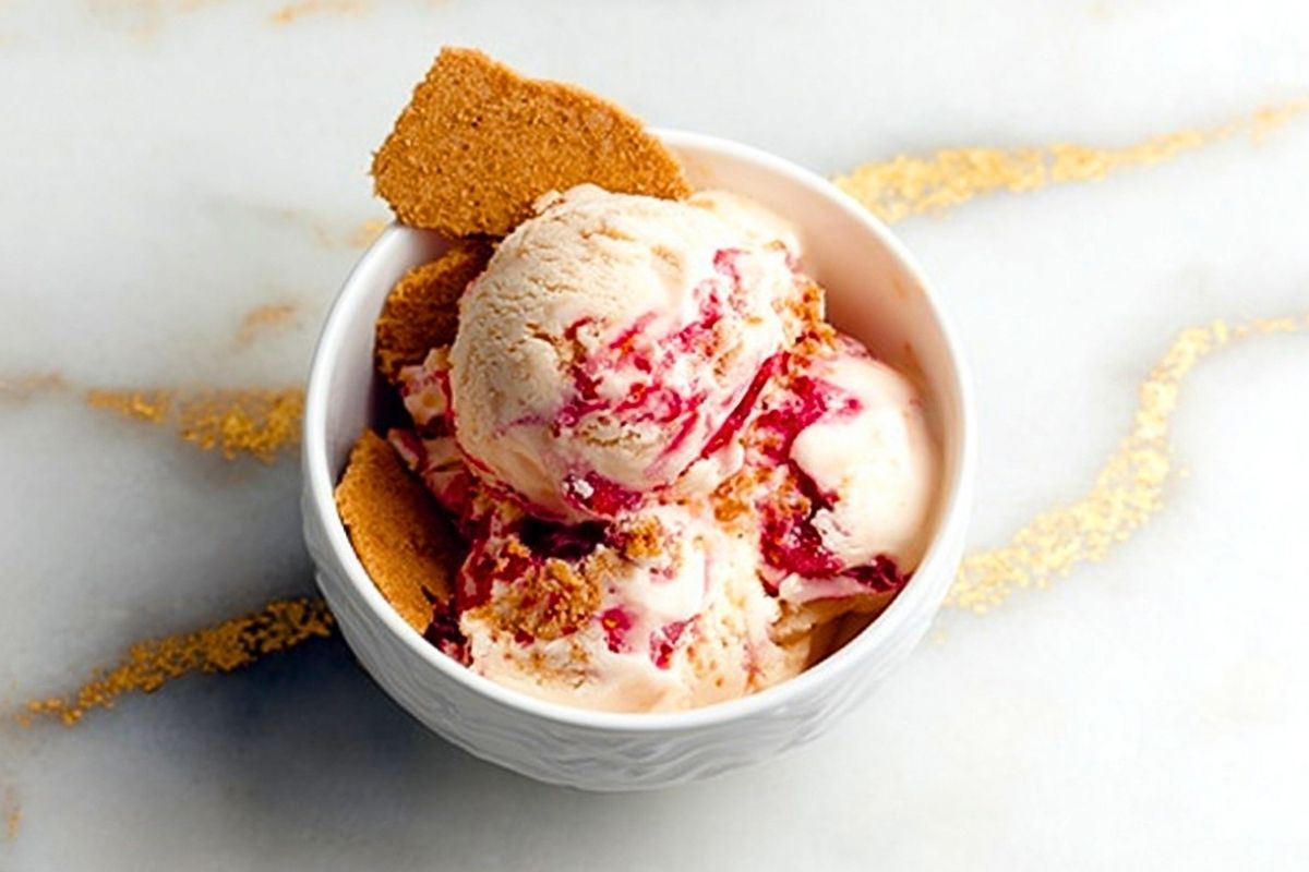 Ninja Creami Strawberry Cheesecake Protein Ice Cream