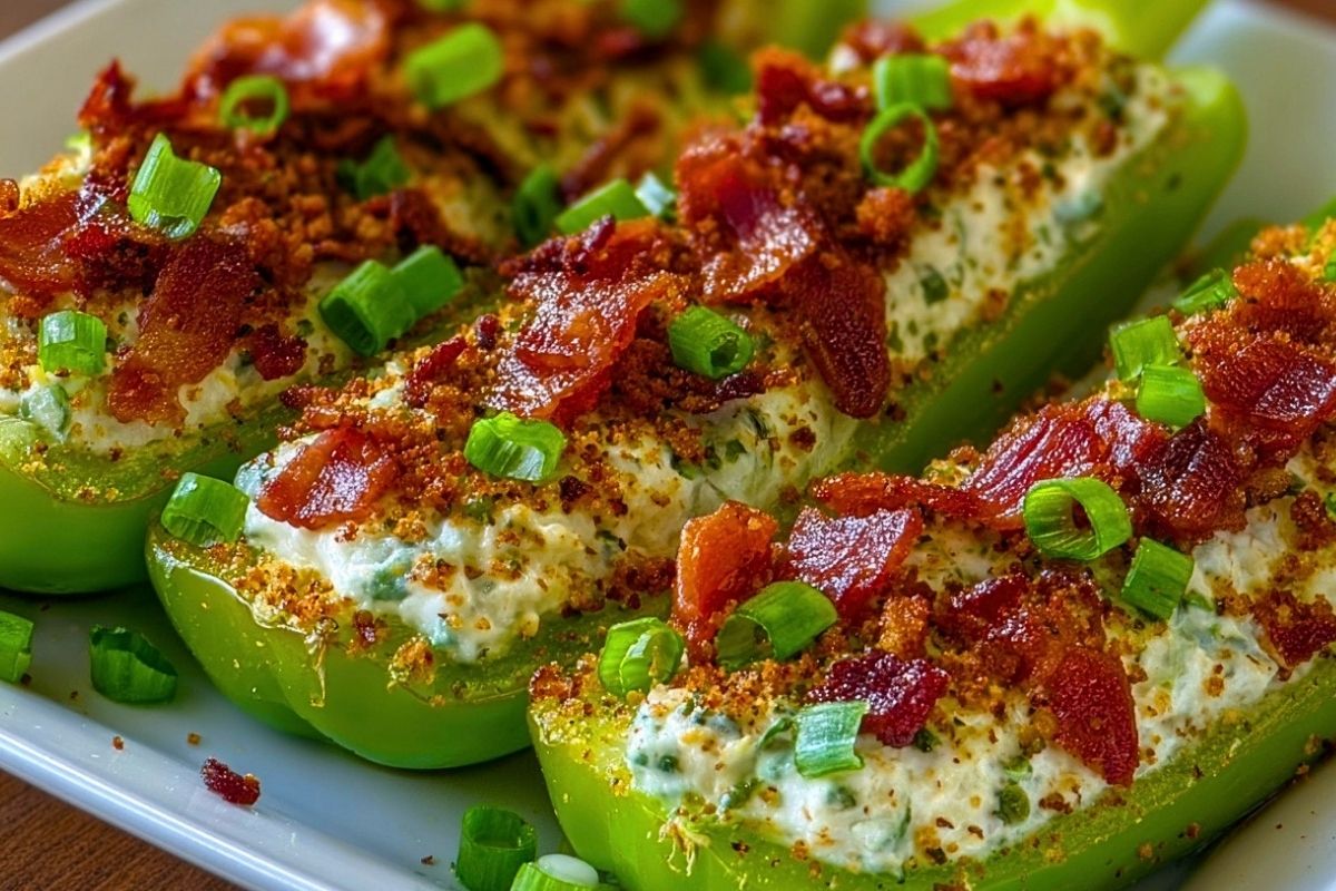 Outrageously Good Stuffed Celery