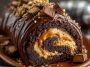 Peanut Butter Cup Chocolate Roll