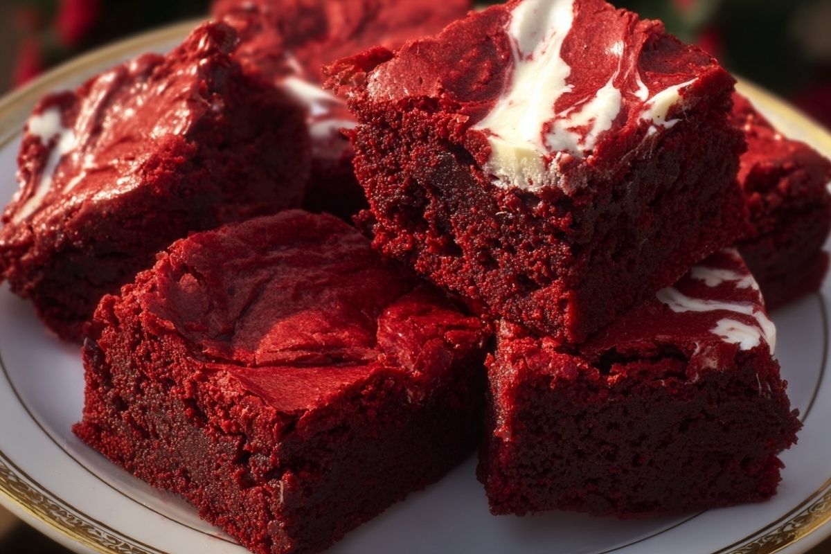 Red Velvet Brownies