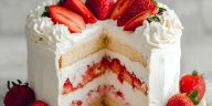 Strawberry Cream Cake