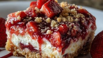Strawberry Crunch Bars