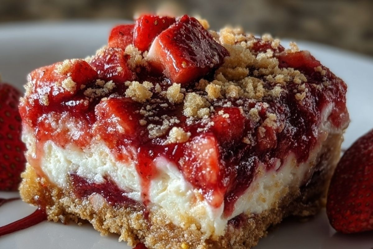 Strawberry Crunch Bars
