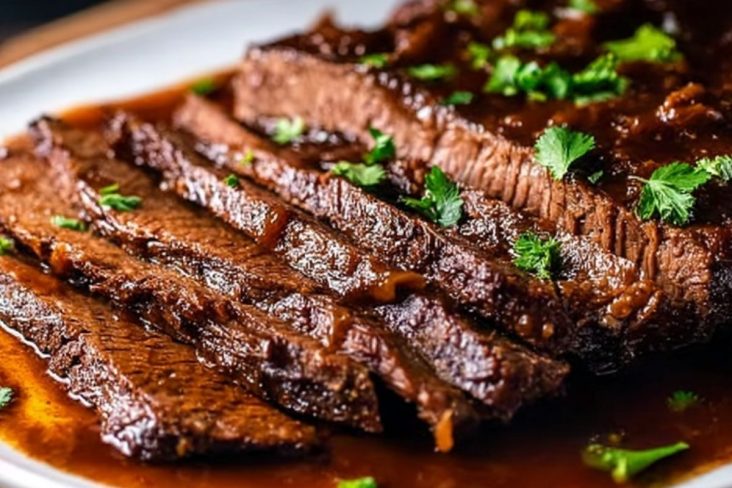 Tender Braised Beef Brisket